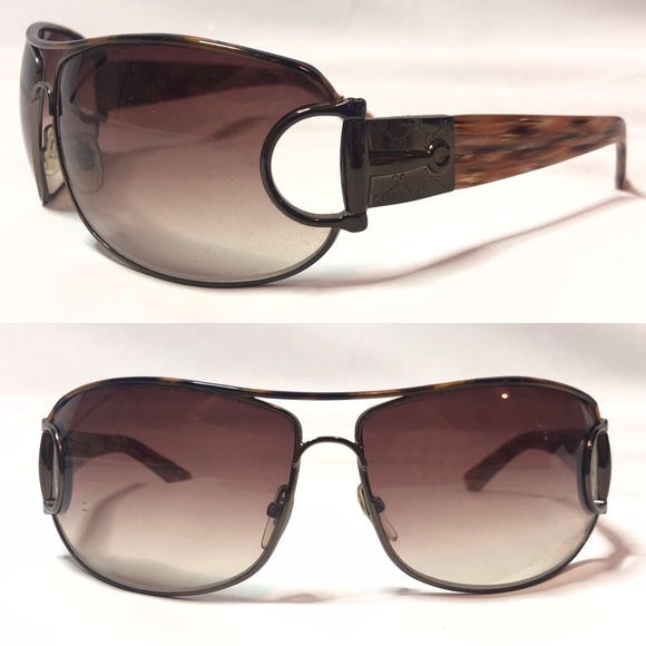 GUCCI Sunglasses GG Metal Frame Brown main image 10